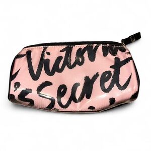 Victoria's Secret Black and Pink Cosmetic Case